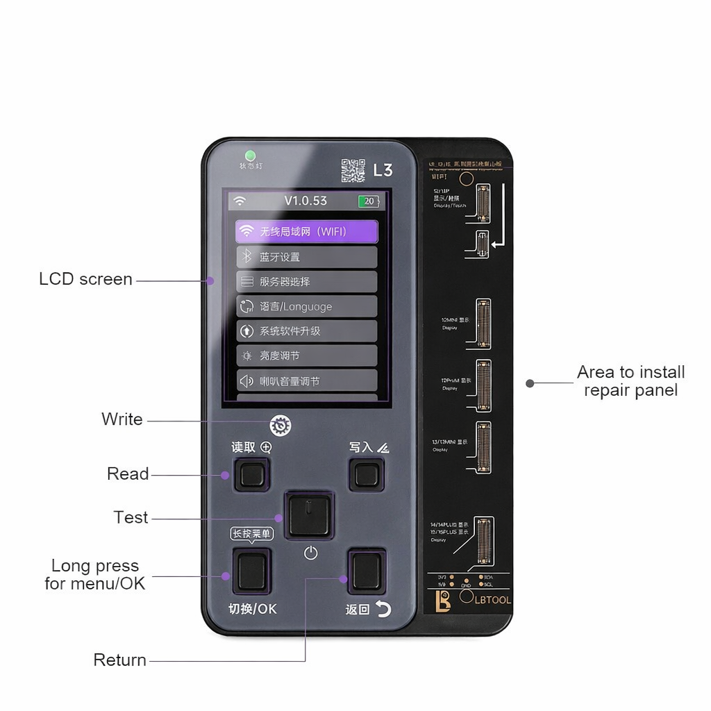 LuBan /LB L3 Tool With 12-15Plus Truetone Adapter
