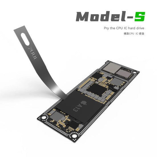 2UUL 4 IN 1 HAND FINISH SEXY BLADES SET FOR MOTHERBOARD BGA IC GLUE CLEANING