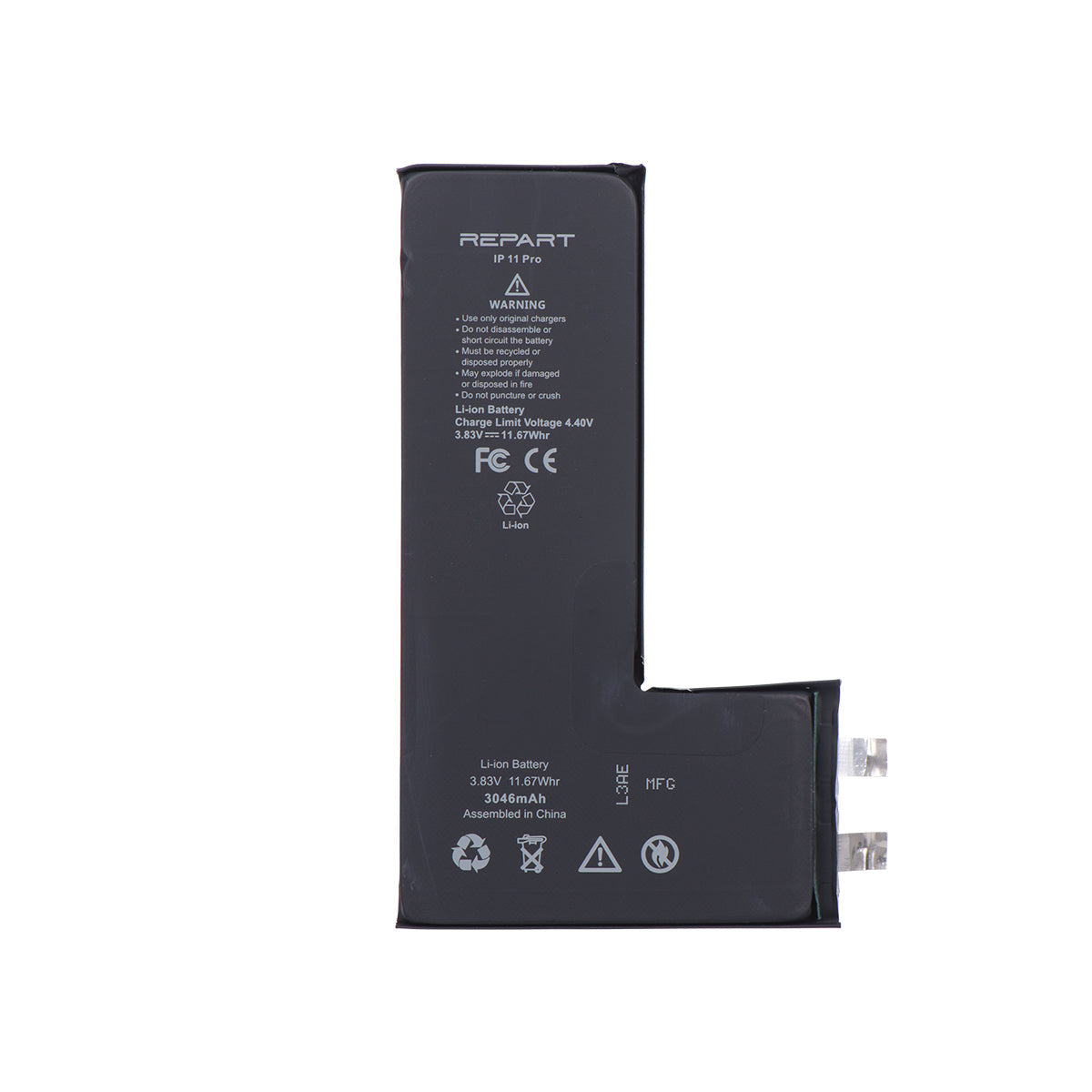 iPhone 11 PRO Battery Cell Without BMS  Original Quality
