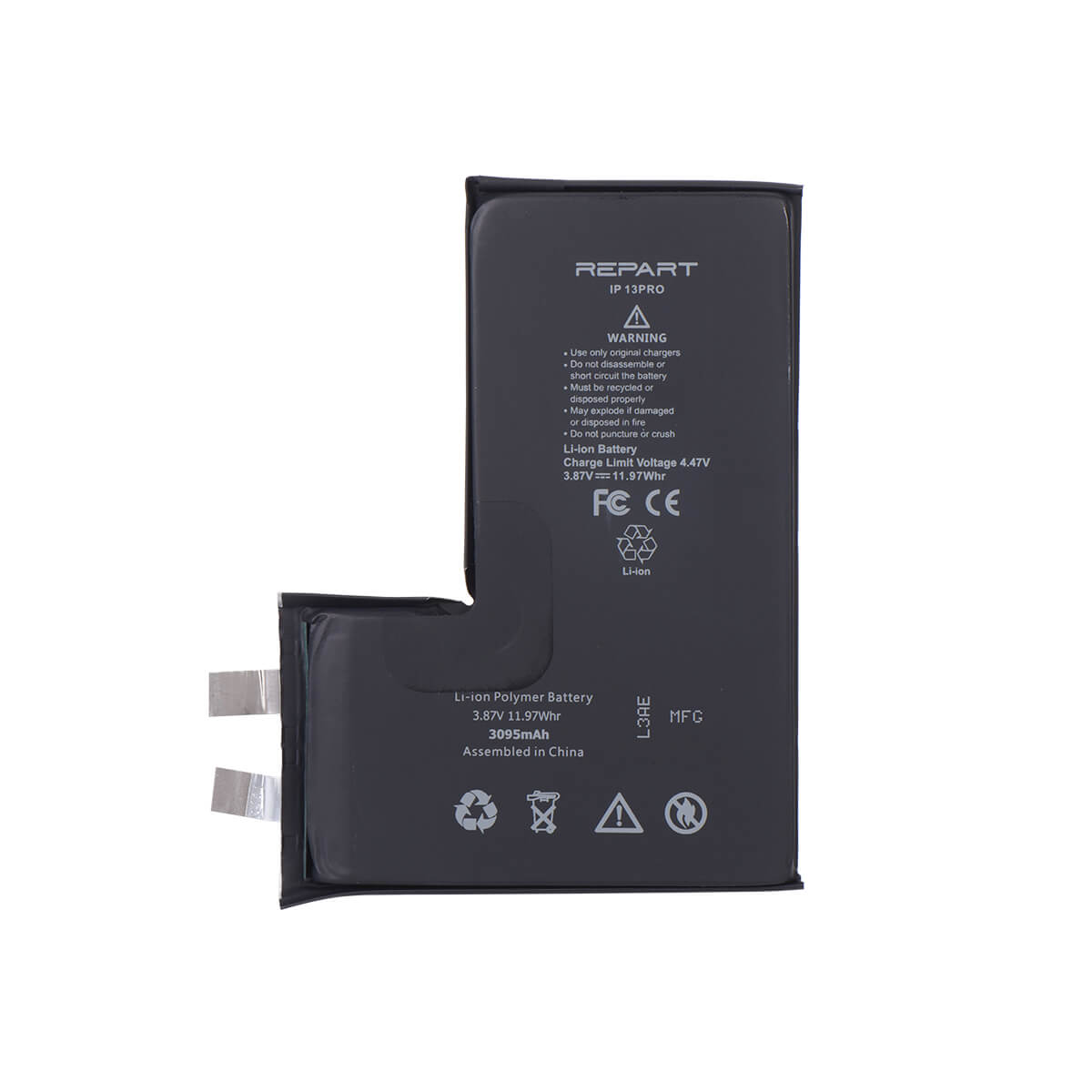 iPhone 13 PRO Battery Cell Without BMS  Original Quality