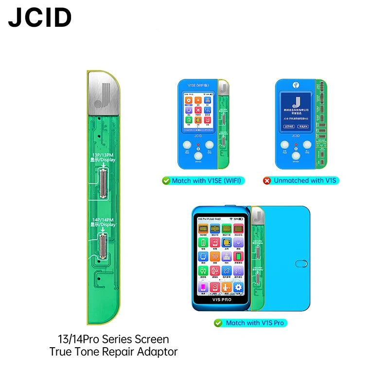 JC ID V1SE,V1S PRO 13PRO/13PM/14PRO/14PM/15PRO/15PM Trutone Repair Adaptor