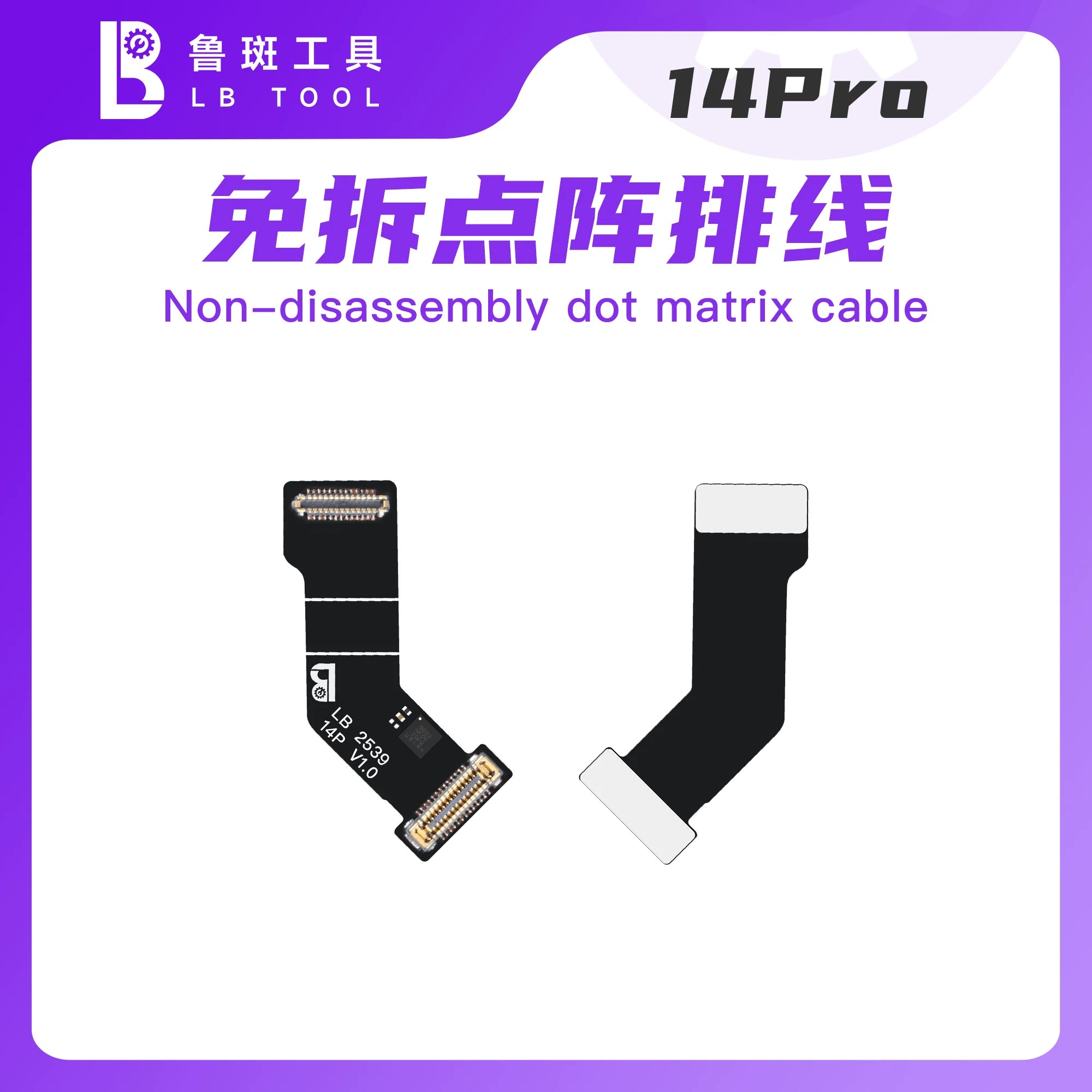 iPhone 14 PRO LB Face ID Tag On / Flex  DOT MATRIX EXTERNAL CABLE