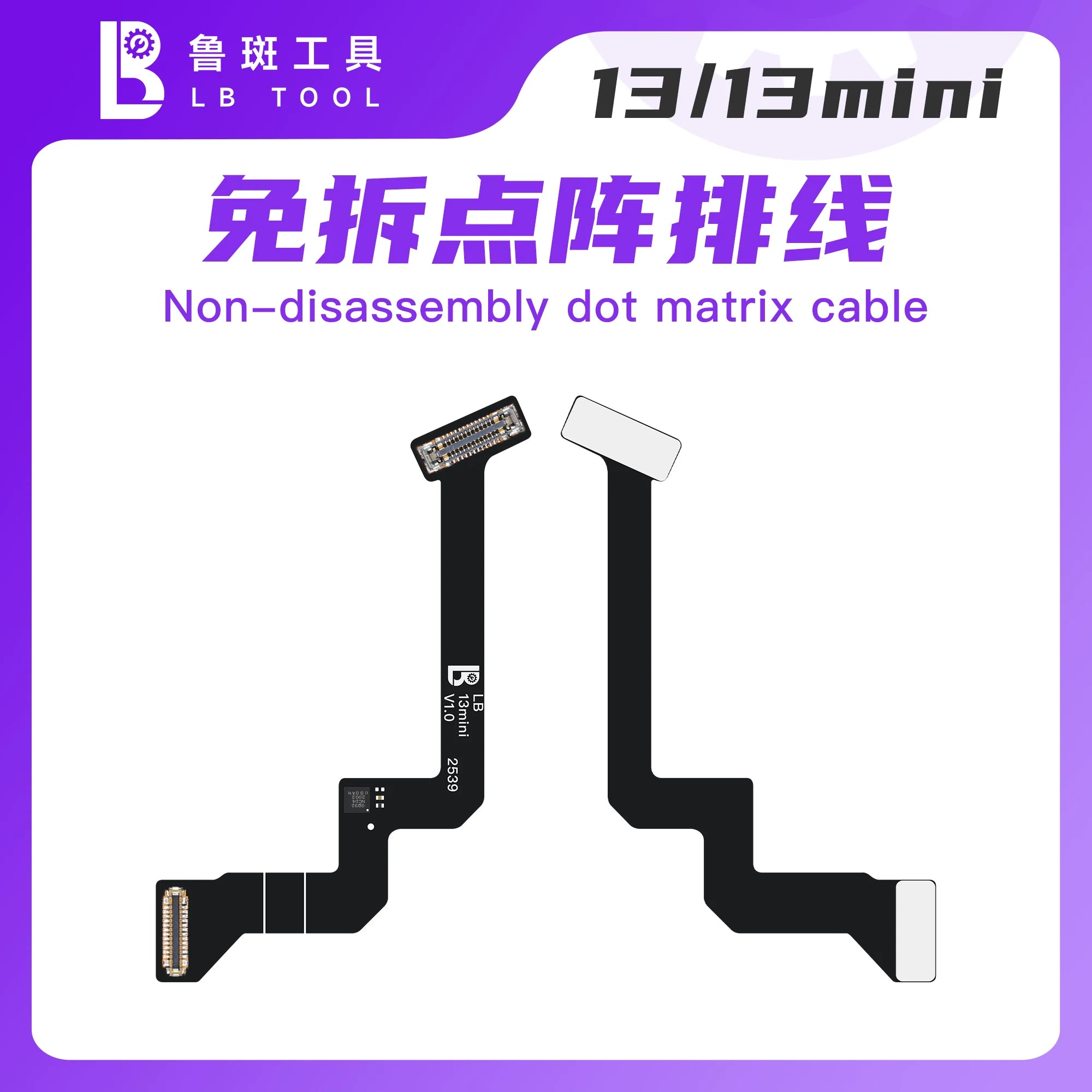 iPhone 13/13 MINI LB Face ID Tag On / Flex  DOT MATRIX EXTERNAL CABLE