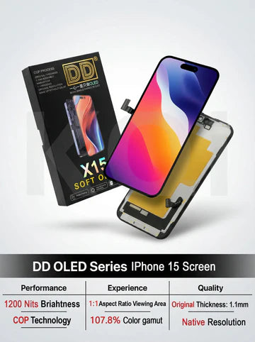 iPhone 15 DD OLED Display